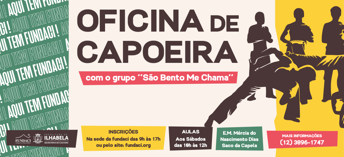 As aulas serão realizadas aos sábados das 10h às 12h em uma escola estadual, no Saco da Ca Reprodução/ Prefeitura de Ilhabela