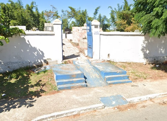 Jovem foi enterrada no Cemitério Municipal  Reprodução/Google Maps 