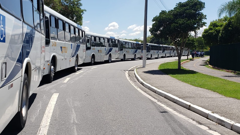 Funcionários entraram em greve às 8h de quarta-feira (01)  Divulgação/Sindicato dos Condutores