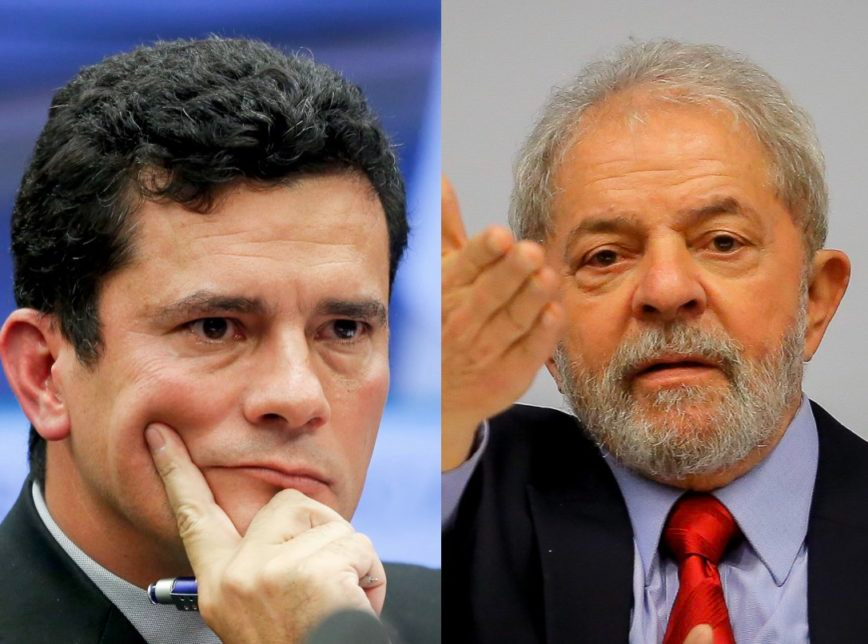 Sérgio Moro e Lula The Política