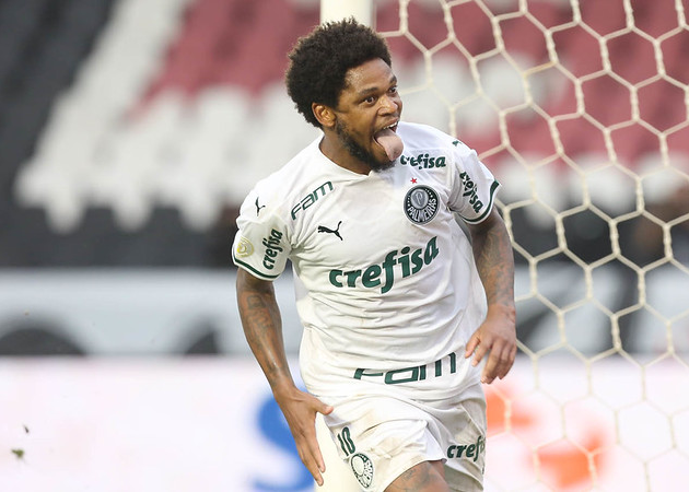 O atacante Luiz Adriano, do Palmeiras Cesar Greco/Palmeiras