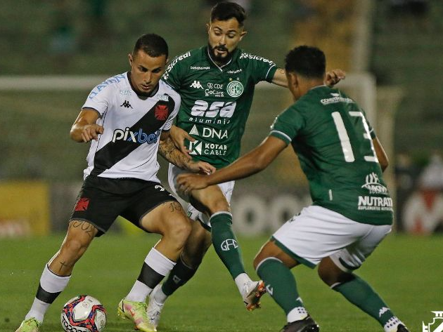 Vasco se complicou na Série B após derrota em Campinas para o Guarani Rafael Ribeiro/CR Vasco da Gama/Divulgação