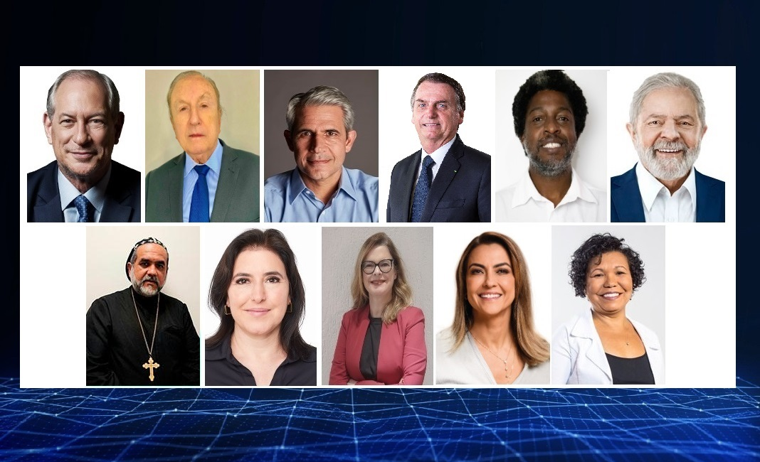 Veja a agenda dos 11 candidatos a presidente Reprodução