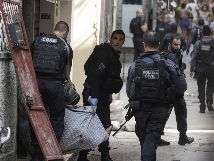 Ação do dia 6 de maio terminou com 28 mortos e é a mais letal do Rio de Janeiro. Foto: Ricardo Moraes/Reuters