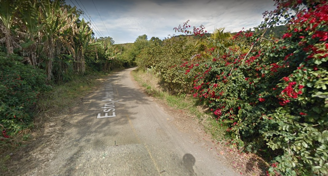 Homem de 46 anos morre atropelado em área rural de Taubaté Reprodução/Google Maps