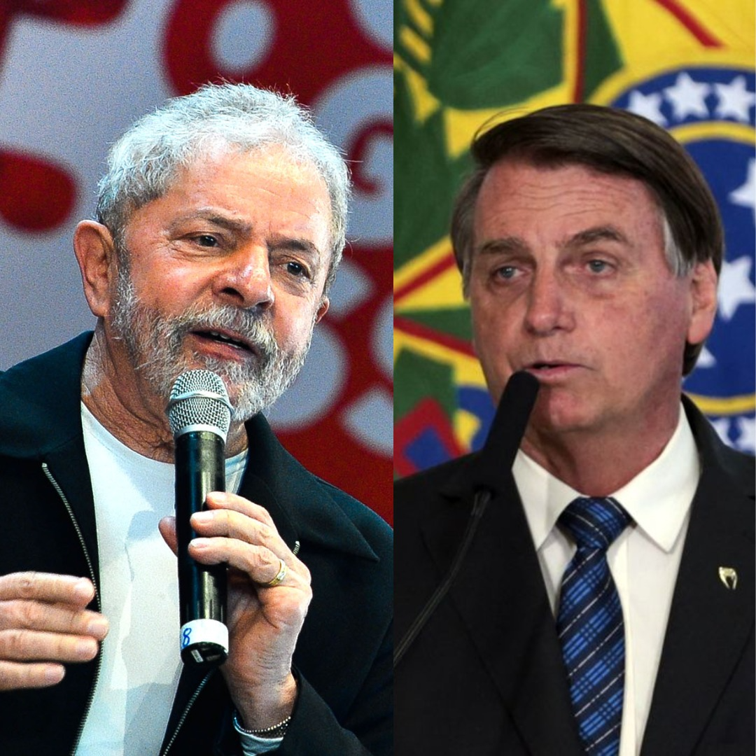 Vantagem de Lula sobre Bolsonaro cai 6 pontos em duas semanas