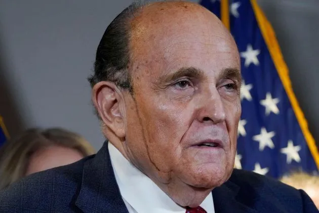Rudy Giuliani é ex-advogado de Trump e questionou os resultados da eleição nos EUA