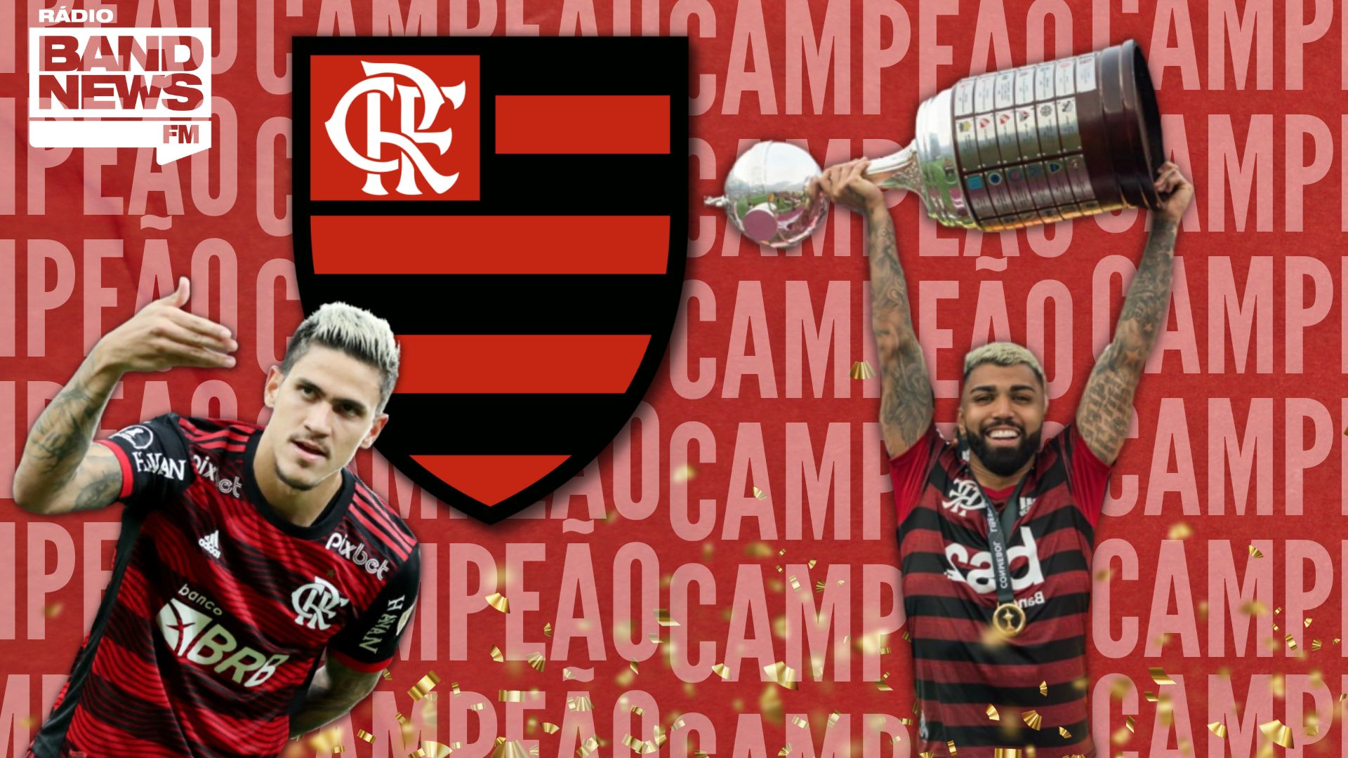 O título do Flamengo coroou uma campanha quase perfeita.  Foto: Arte/Divulgação