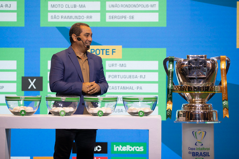 CBF sorteia confrontos da 1ª fase da Copa do Brasil; confira os jogos