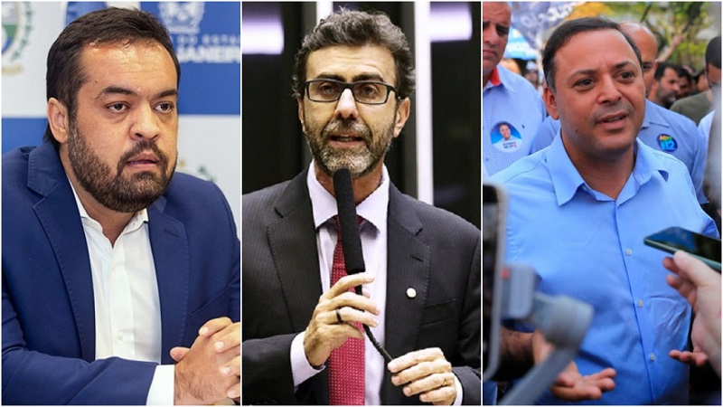 Castro, Freixo e Neves lideram pesquisa Genial/Quaest no RJ Reprodução