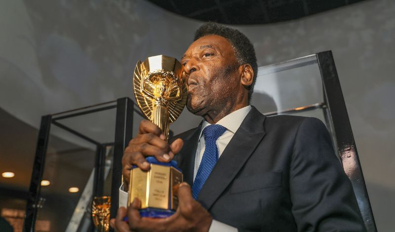 Pelé faleceu aos 82 anos Reprodução/Ricardo Stuckert