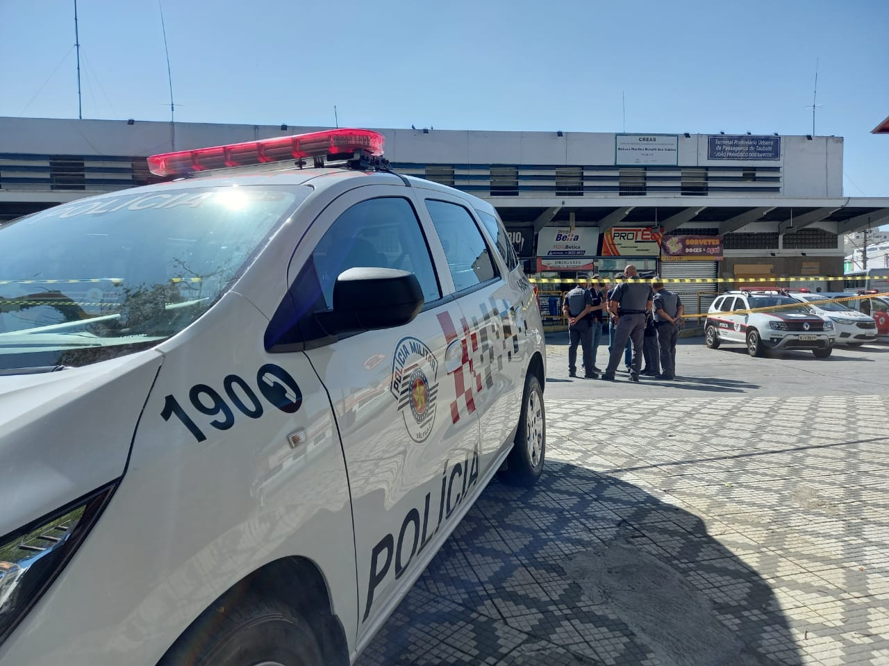 A Policia Militar e o Corpo de Bombeiros foram acionados para a ocorrência Arquivo Pessoal