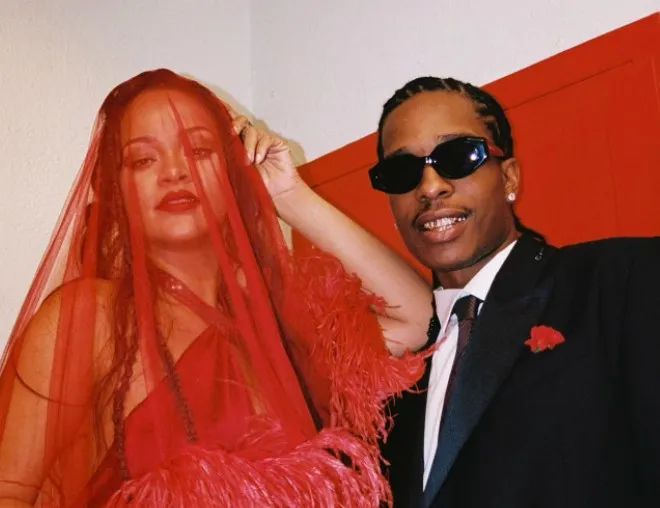 Rihanna e A$AP Rocky em um conto de amor do gueto