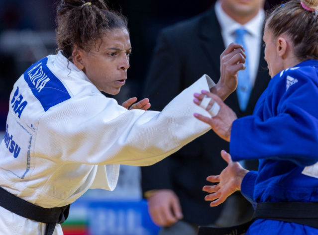 Ouro em Uzbequistão, Rafaela Silva é bicampeã mundial de judô Reprodução/CBJ