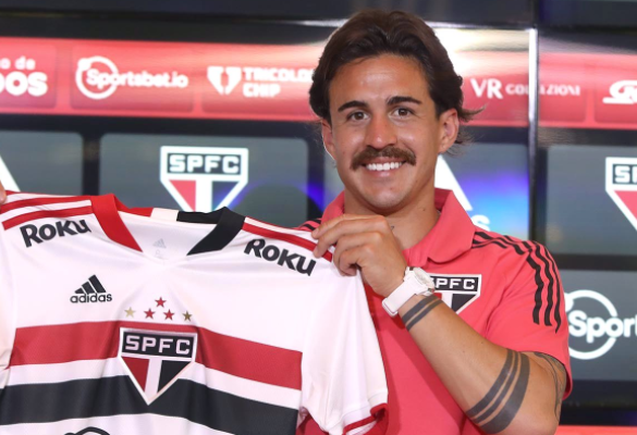 Gabriel Neves disse que atua em qualquer posição no meio Rubens Chiri / saopaulofc