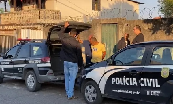 Homem foi preso em casa, no bairro Betânia Reprodução/Polícia Civil