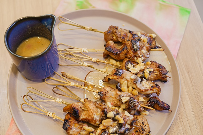 Receita de Satay de Frango, Indonésia, Tripping Unicorn