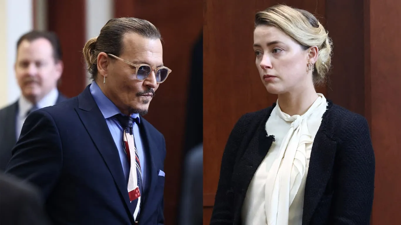 Johnny Depp em julgamento contra Amber Heard 