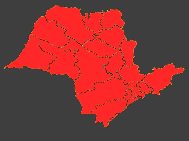 Estado de São Paulo entra na fase vermelha durante todo fim de semana 