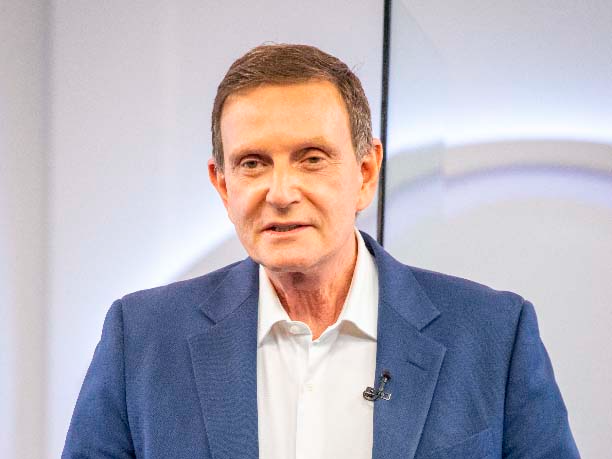 Crivella é acusado de comendar uma organização criminosa  Paulo Belotte/TV Band