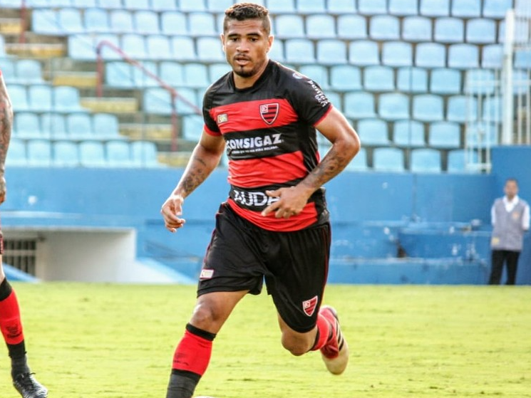 Betinho, quando ainda atuava pelo Oeste Jefferson Vieira/Oeste FC