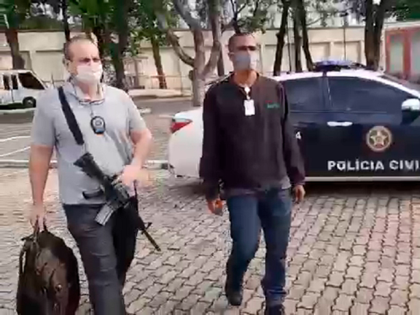 O preso vai responder por furto duplamente qualificado  Foto: Divulgação/Polícia Civil