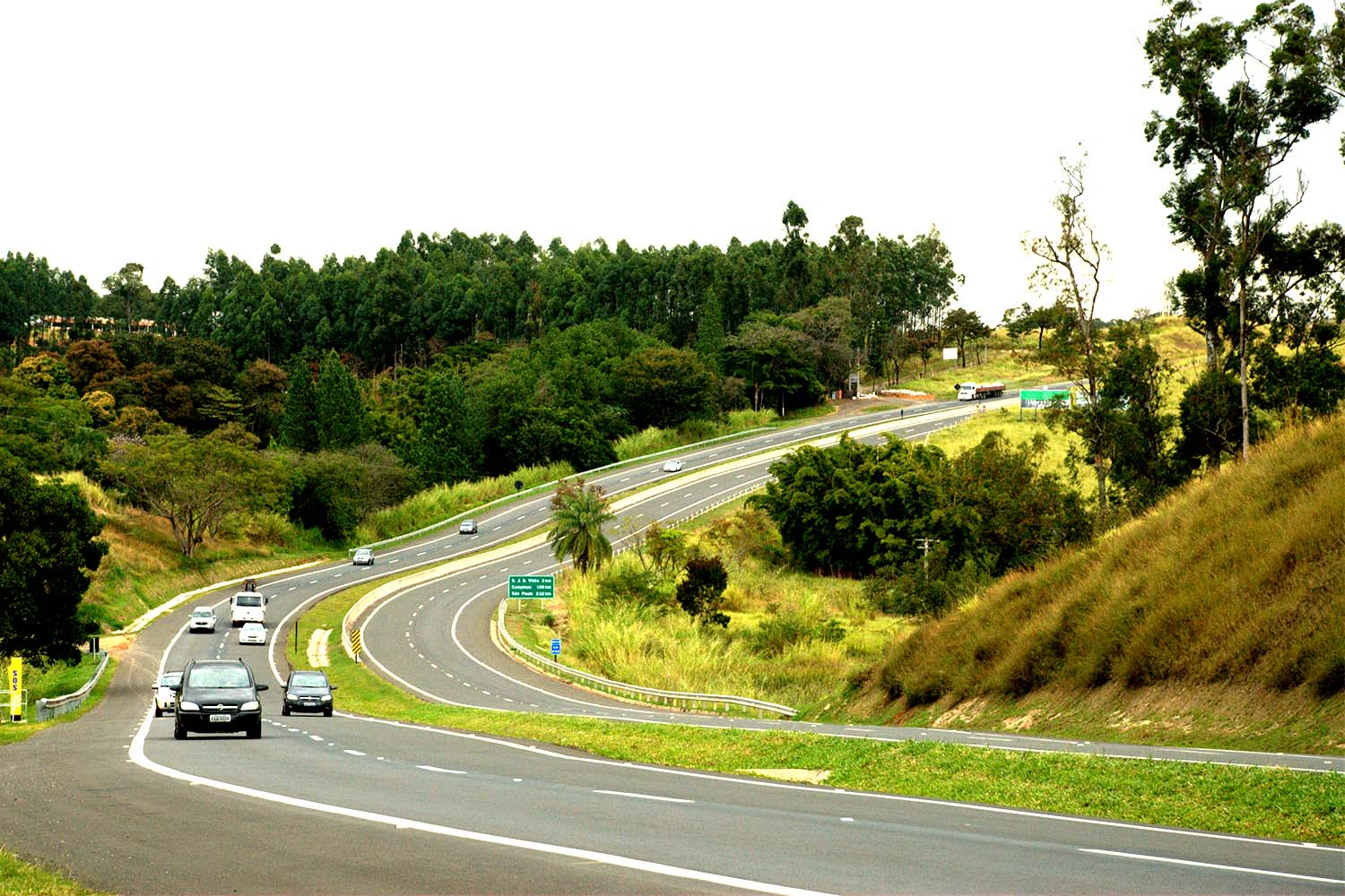 Carros circulam pela rodovia SP-342 Divulgação/Renovias 