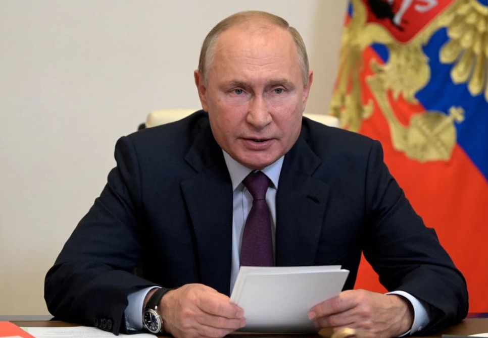 Putin classificou como “ilegítimas” as sanções impostas contra o país Foto: Reuters