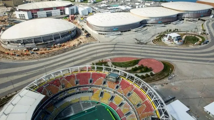 O Parque Olímpico fica localizado na Barra da Tijuca, Zona Oeste do Rio