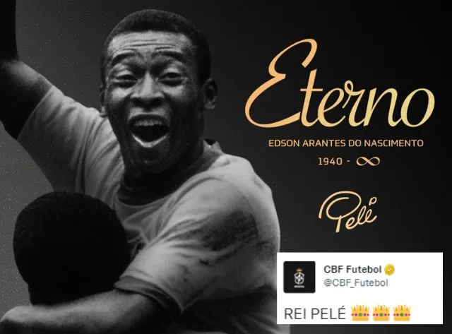 Morre o Rei Pelé aos 82 anos - Geledés