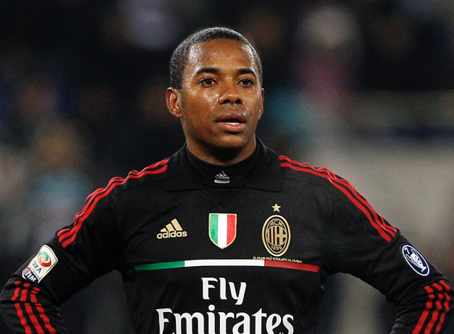 Robinho defendendo as cores do Milan, da Itália Tony Gentile/ Reuters