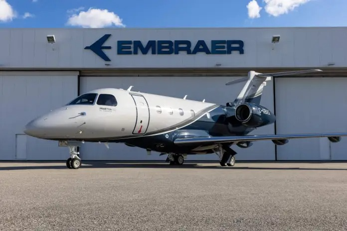 Embraer reduz prejuízo no primeiro trimestre e projeta US$ 5 bilhões em receita Divulgação/Embraer