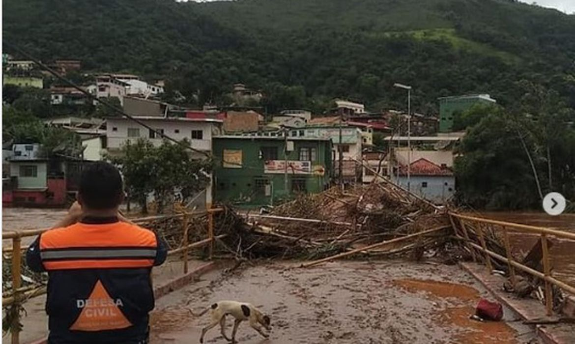 Defesa Civil Estadual já reconheceu situação de emergência em 377 municípios mineiros Foto: Defesa Civil de Minas Gerais