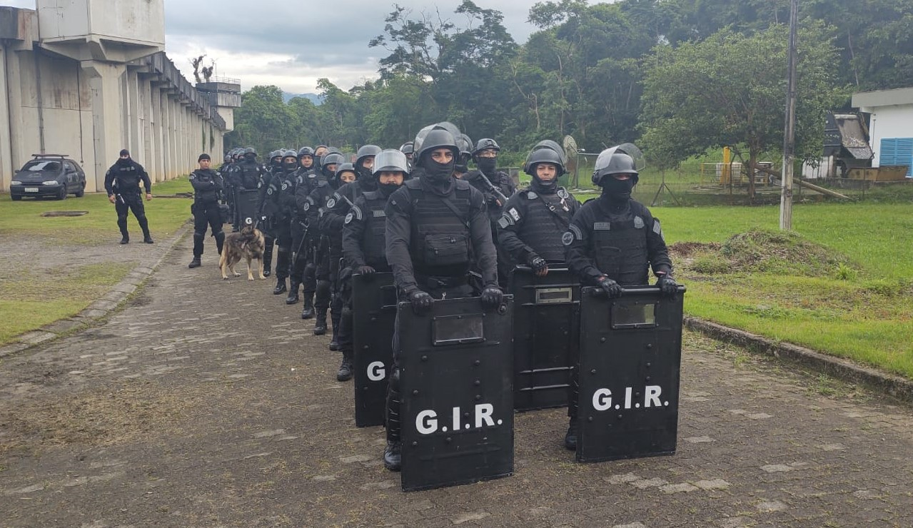 MP realiza operação contra tráfico de drogas dentro de presídio em Caraguatatuba Divulgação/Ministério Público