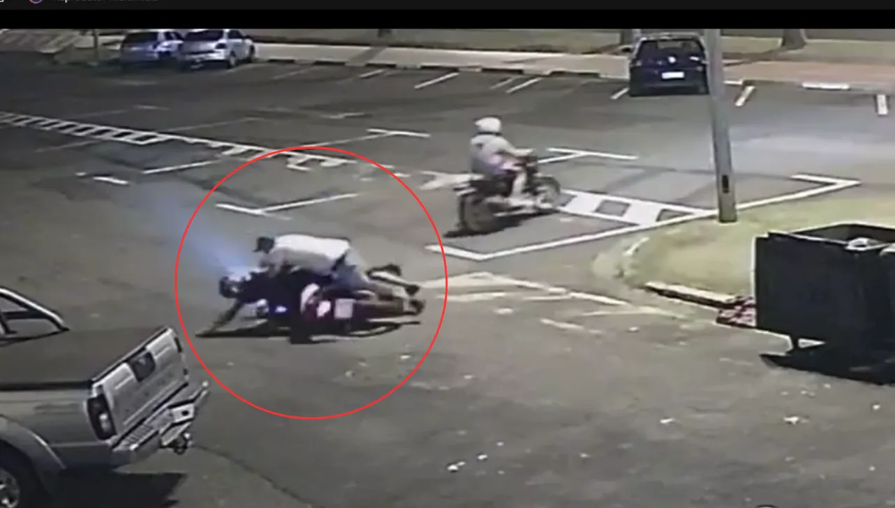 Vídeo: morador impede roubo de moto em Jaguariúna