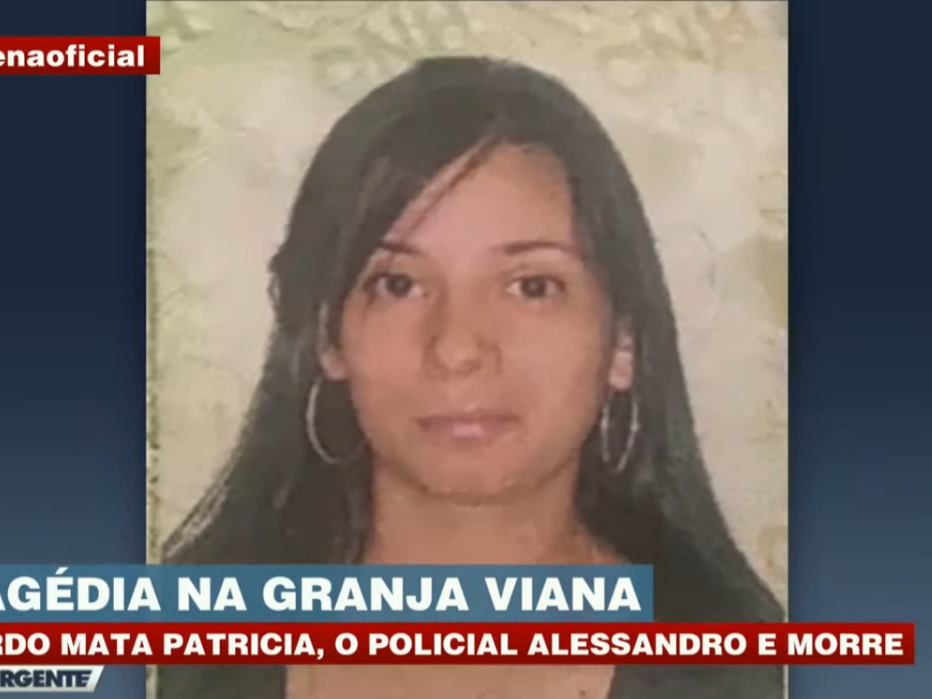 Familiares e policiais foram até a casa de Ricardo Trindade procurando Patrícia Olivares, mas ele negou que ela estivesse no local Reprodução