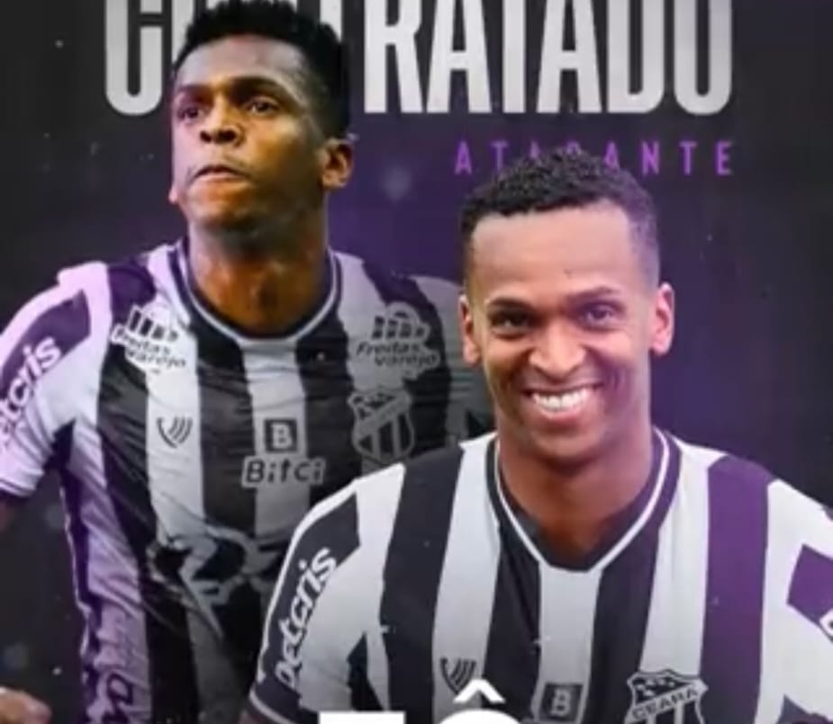 Ceará anuncia a contratação do atacante Jô, dispensado pelo Corinthians