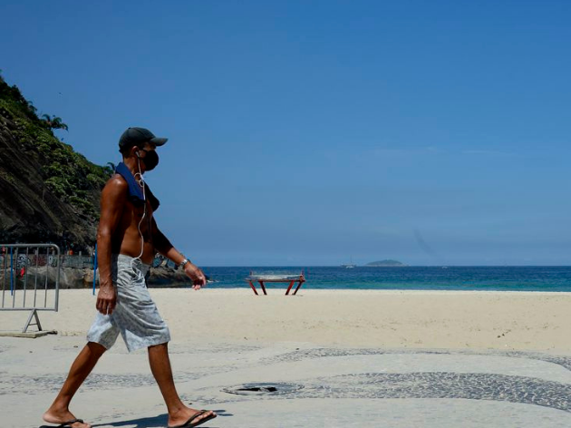 Prefeito do Rio vai dispensar uso de máscaras em áreas abertas, mas liberação depende de aval do Estado Foto: Agência Brasil 