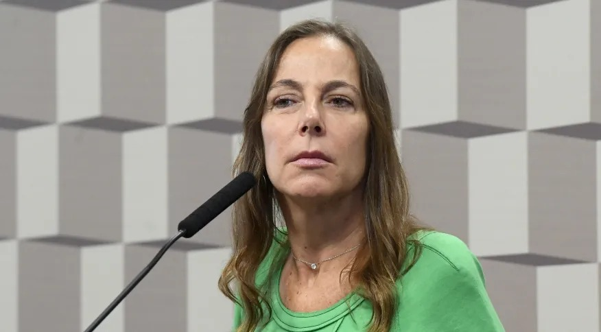 Deficiente física, a candidata à vice é psicóloga e publicitária de formação Marcos Oliveira/Agência Senado