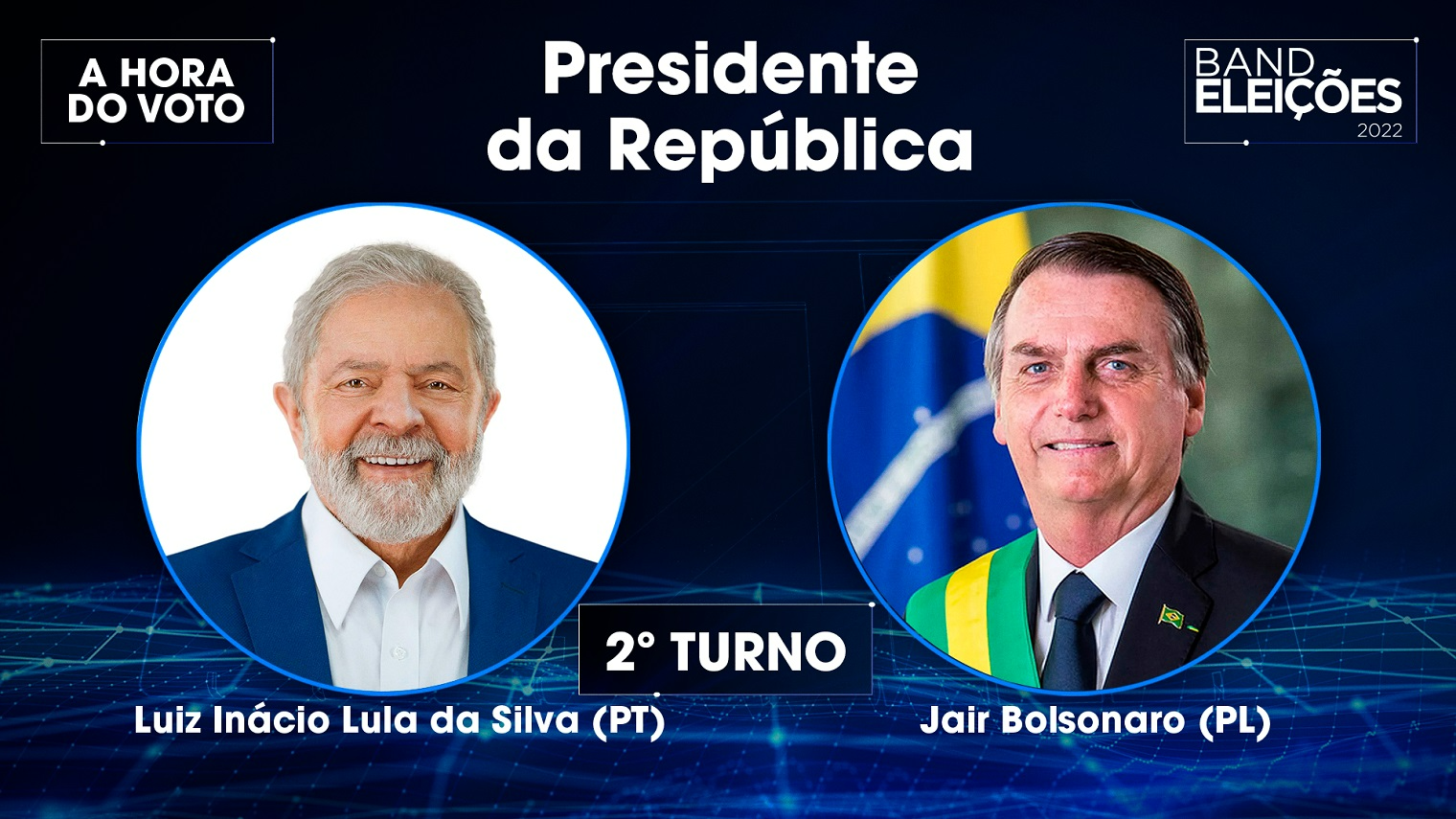 Lula e Bolsonaro ganham apoio de governadores eleitos no primeiro turno Arte/Band