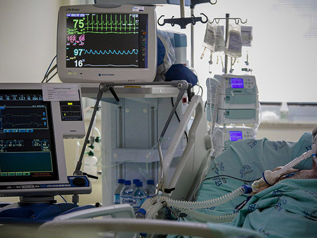 Com avanço de casos de Covid-19, cidades do estado de SP não têm mais leitos de UTI  Suamy Beydoun/Estadão Conteúdo