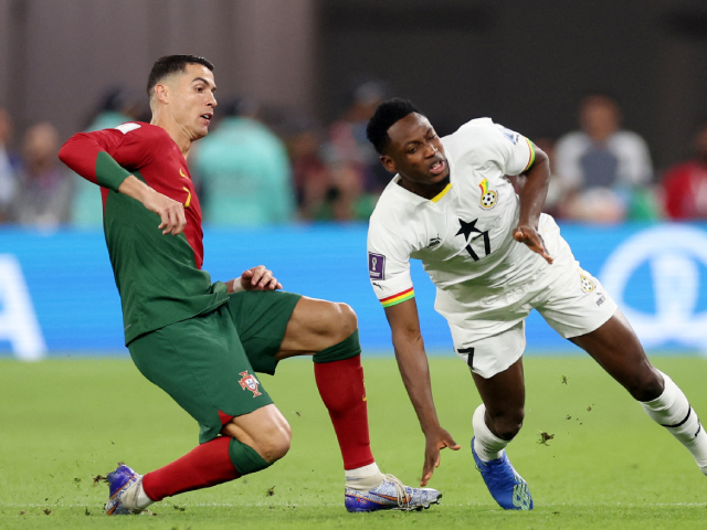 Em jogo com cinco gols, Portugal vence Gana - Grupo A Hora