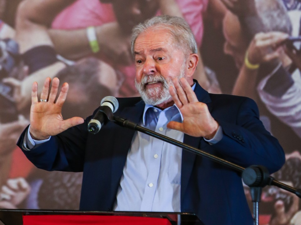 O ex-presidente Lula Reprodução