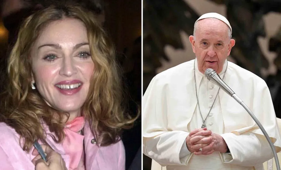 Madonna deseja conversa com Papa Francisco