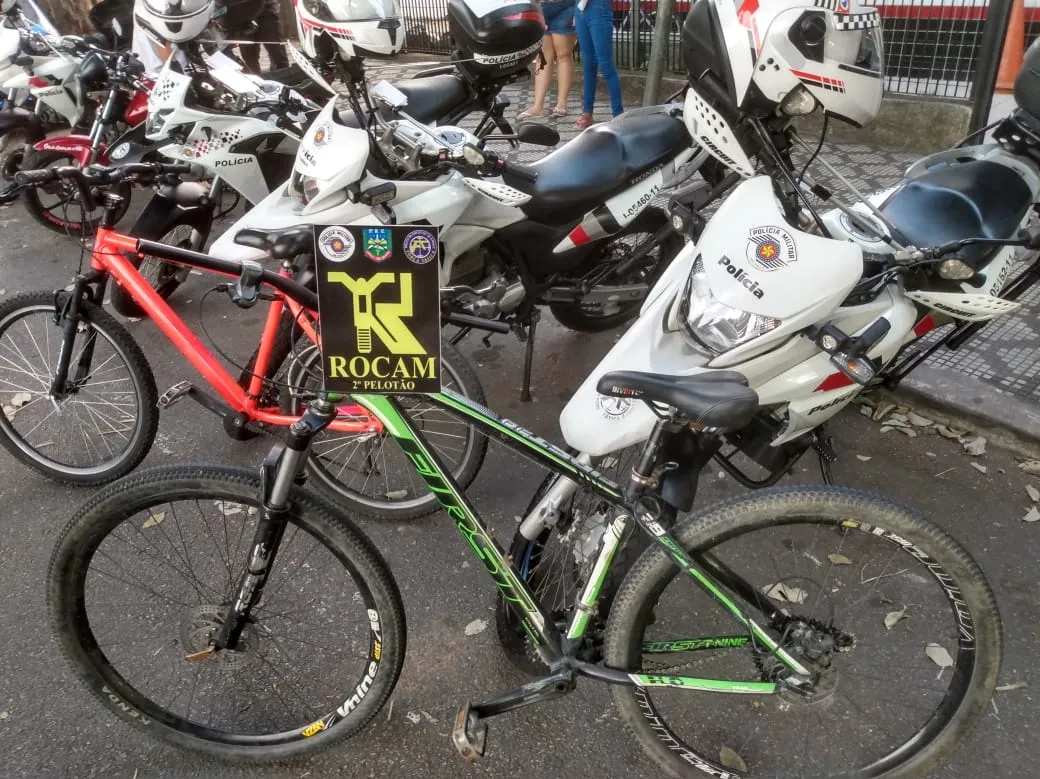 Polícia Militar recupera bicicletas de ciclistas e prende suspeitos de roubo em Tremembé