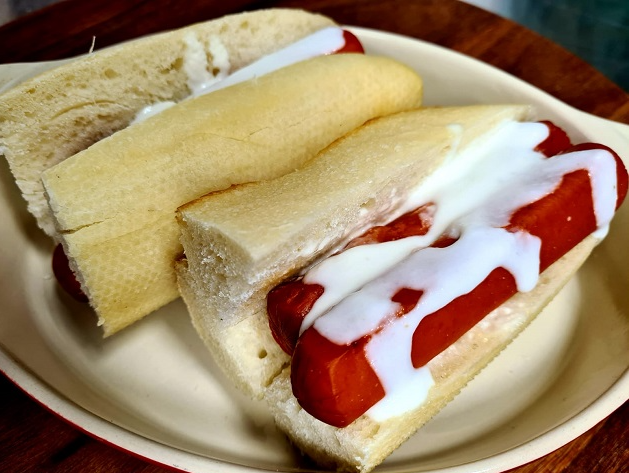 Hot Dog Grelhado com Maionese de Alho | Receita Swift