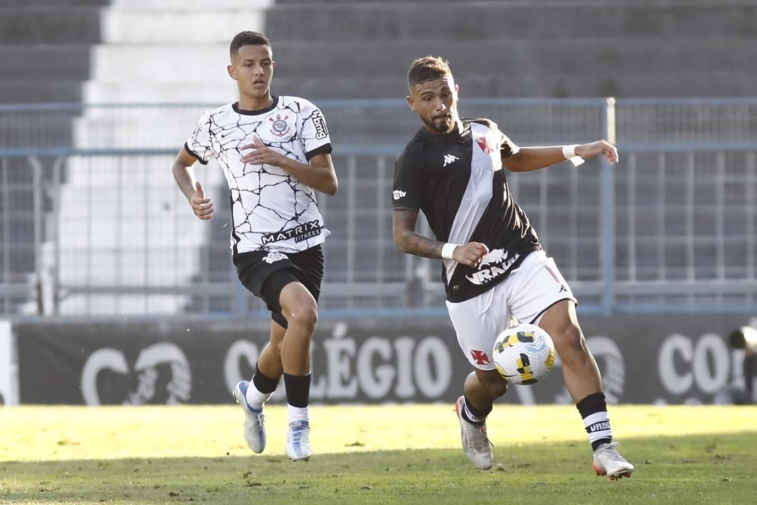 Corinthians e Vasco empatam em 1 a 1 em jogo movimentado pelo Brasileirão Sub-20