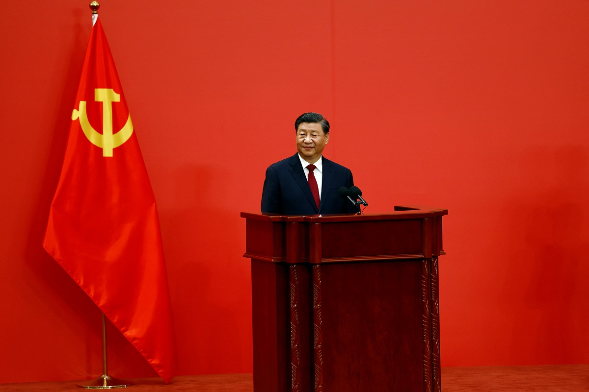 Xi Jinping foi confirmado líder da China por mais cinco anos Tingshu Wang/Reuters - 23/10/2022