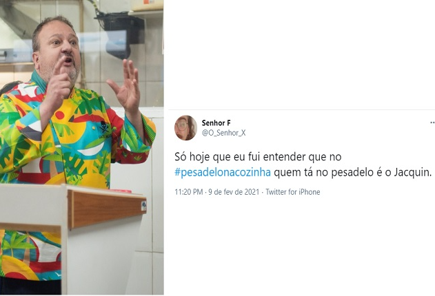 Fábio, do Pé de Fava, enlouque o Twitter mais uma vez Reprodução/Twitter