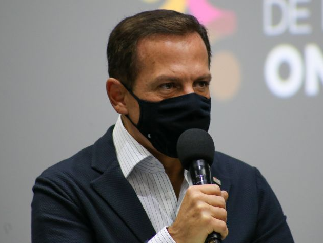 João Doria teve alta de hospital na capital Governo do Estado de São Paulo/Divulgação